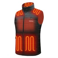 M  Venustas Men's Heated Vest 7.4V with Battery Pa