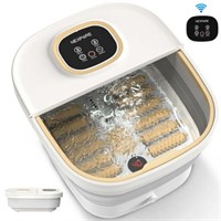 NEXPURE Foot Spa Bath Massager  Collapsible  Heat