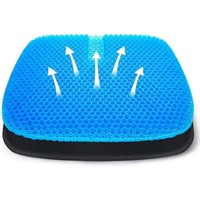 18 x 16.5 x 1.2  Tomight Gel Seat Cushion  Office