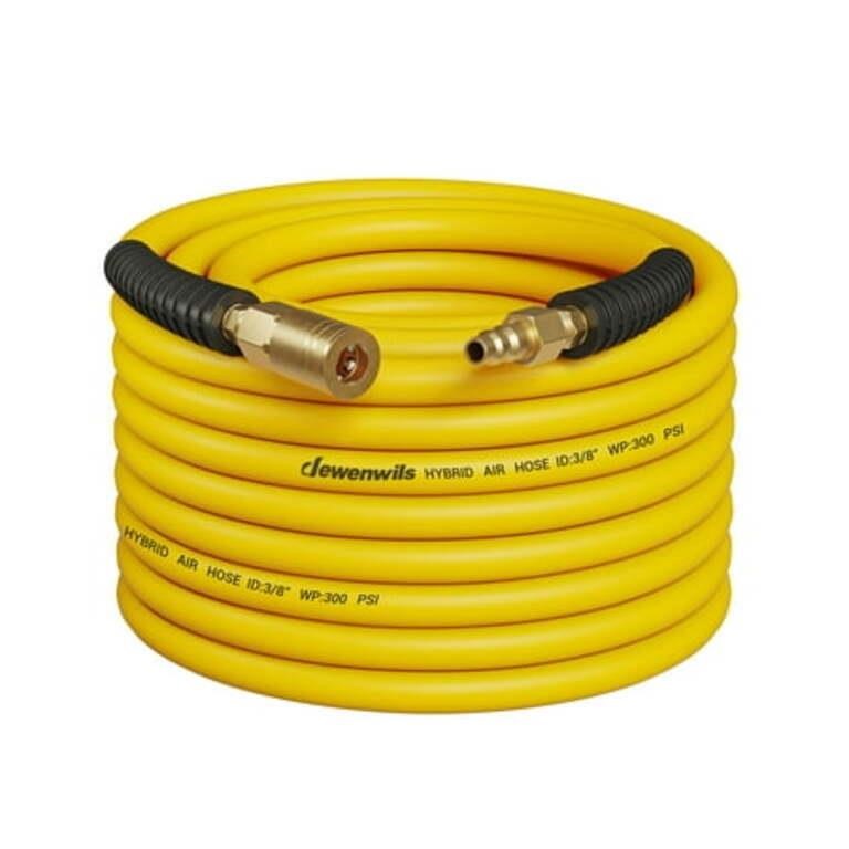 DEWENWILS 50FT Air Hose 300 PSI  3/8 Inch  with 1/
