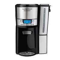 BrewStation 12-Cup Stainless Steel Coffee Maker wi