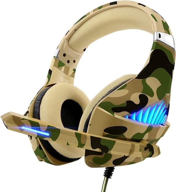 Gaming Headset for PS5  PS4  Xbox  PC - Noise Canc
