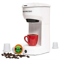 14 Oz  Mixpresso 2 in 1 Coffee Machine Mini Maker