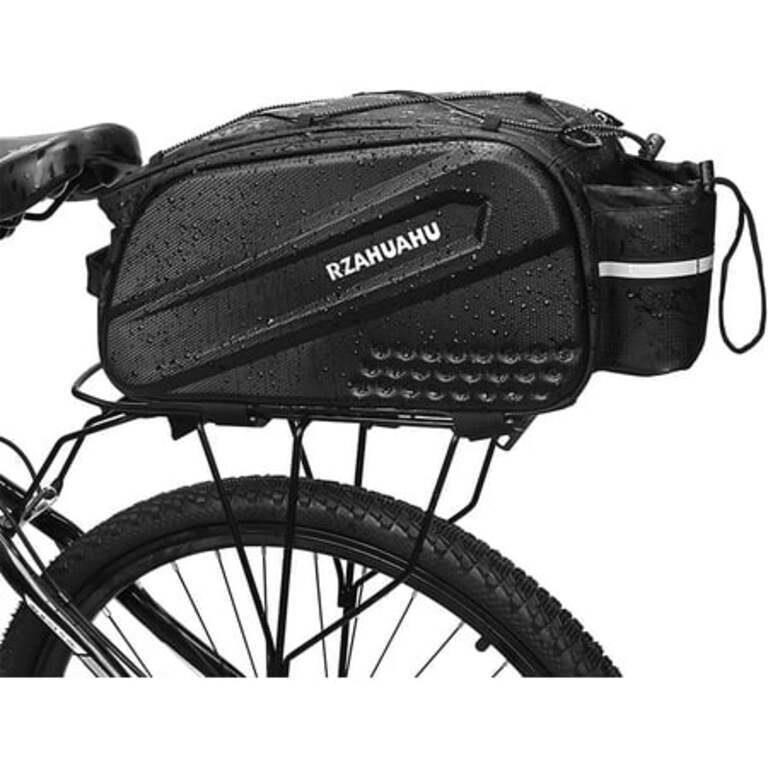 Lixada 10L Bike Rear Seat Bag  Waterproof Rack Tru