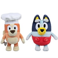 BLUEY Friends Plush Toy - Chef Bingo with Hat & Sp