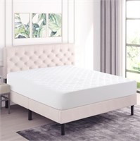 Lux Decor Twin Mattress Pad - Quilted  Elast