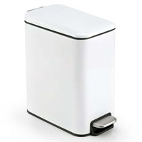 1.3gal Stainless Steel Trash Can with Lid