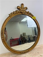 Vintage gold framed mirror