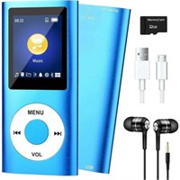 Bluetooth 5.0 MP3 Player  32GB  HiFi Speaker  FM