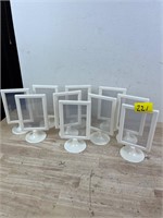 White picture frames