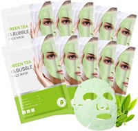 Green Tea O2 Bubble Face Masks Skincare