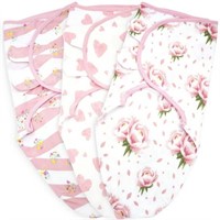 0-3 Months  0-3-Month 3 Pack Baby Swaddle Blanket