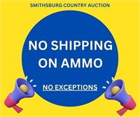 NO SHIPPING ON AMMO
