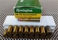 18 ROUNDS REMINGTON 45-70 GOV 405 GRAIN AMMO