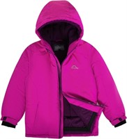 Size 10 - 12yrs Girls Ski Jacket Waterproof Fleece