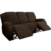 3 Seat  HUIMART 8-Piece Stretch Recliner Covers  A
