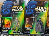 2 STAR WARS ACTION FIGURES - GRAND MOFF TARKIN &