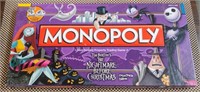 THE NIGHTMARE BEFORE CHRISTMAS MONOPOLY GAME