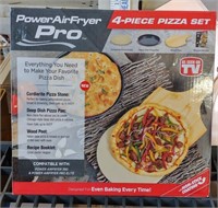 POWER AIRFRYER PRO 4 PC PIZZA SET