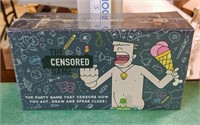CENSORED ADULT BOARD GAME - NEW / SEALED