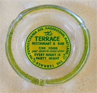 THE TERRACE RESTAURANT BAR HAGERSTOWN MD ASHTRAY