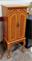 JEWELRY ARMOIRE - MARK ON FRONT