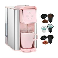Mecity 3-in-1 Coffee Maker  K-Cup  Ground Coffee