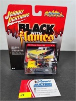 Johnny Lightning Street Freaks  Black with Flames