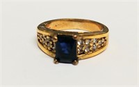 SIZE 7.5 COSTUME JEWELRY RING