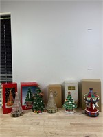 Lot of collectible Christmas trees etc