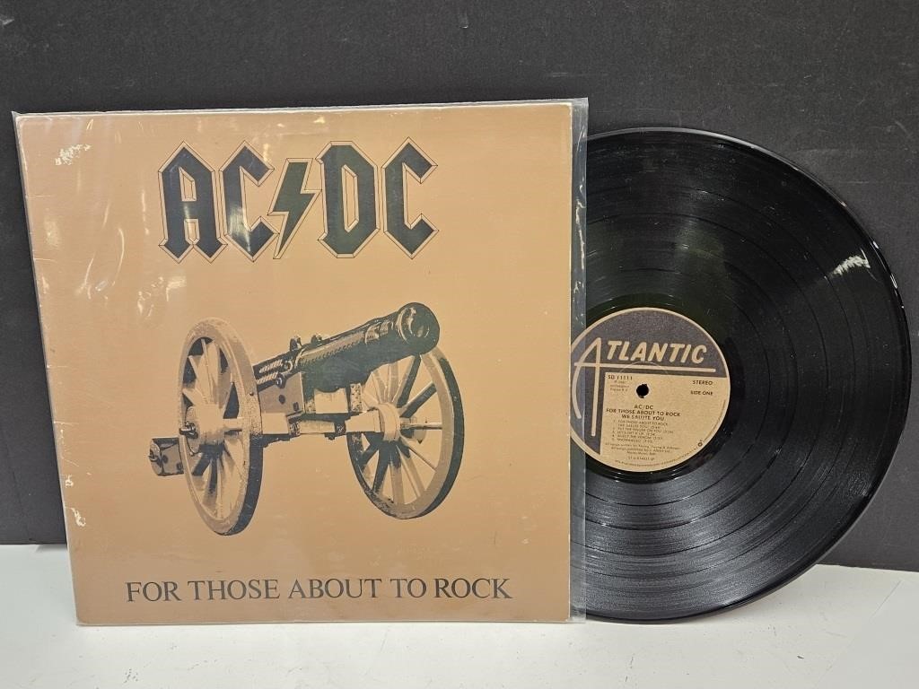 ACDC For Those About To Rock Record Album