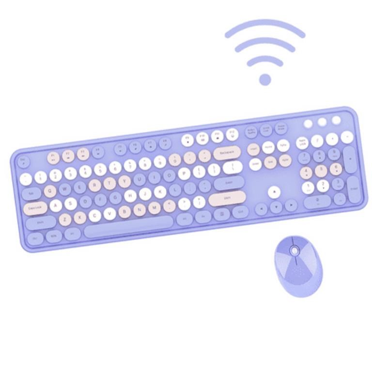 Arcwares Wireless Keyboard & Mouse Combo  Sweet Cu