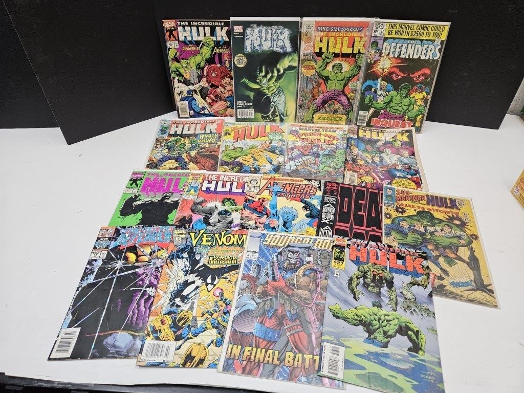 Lot of The HULK Comic Books