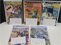 Spiderman & Batman 1995 & Comic Book Lot