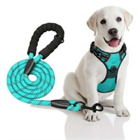 PoyPet Dog Harness & Leash Combo: Escape Proof