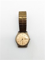 Timex M Cell Gold Coloured Watch Working
