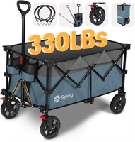 Sekey 220L Foldable Wagon  330lbs Capacity  All-Te