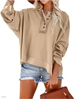 Sz 2XL Woman's Loose Pullover Hoodie