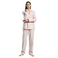 L  Sz L GLOBAL 100% Cotton Pajamas for Women - 2-P