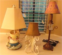Three Lamps, NO SHIPPING