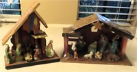 (2) Nativity Scenes