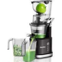 6.22D x 8.86W x 19.53H  Aeitto Cold Press Juicer