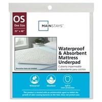 35 x 48  Mainstays Waterproof and Absorbent Mattre