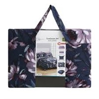 Mainstays Blue Floral Comforter Set / Sheets  Q