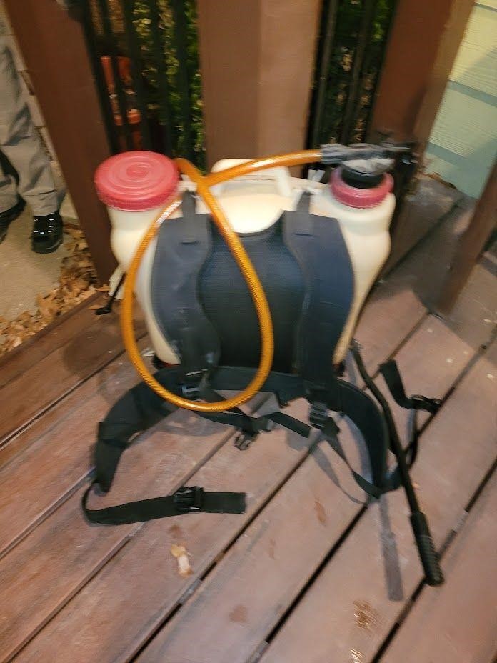 Grass killer (Poast) backpack sprayer
