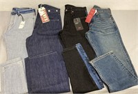 NWT 4 Levi’s Denim Jeans Size 32x32