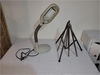 Study lamp and drum Tripod