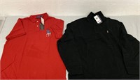 2 Ralph Lauren Polo Shirt & Pullover Size Large