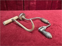 Antique Hay Bale Hook & Brace Bit Drill
