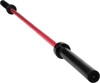 Cap Barbell ECO 7-Foot Olympic Bar  Options Red
